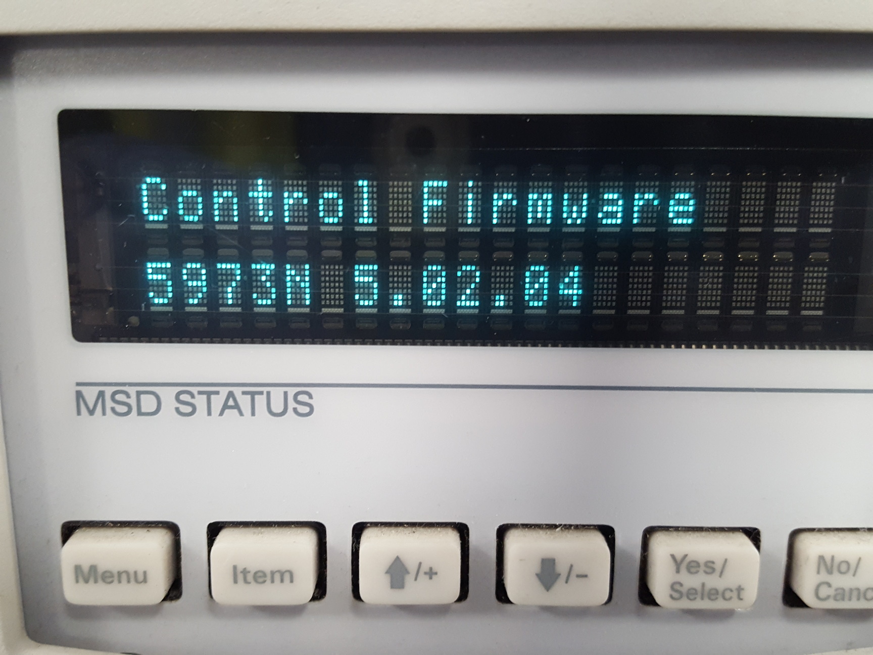 Image of Agilent 6890GC + 7683 Autosampler, & 5973 MSD + 59864B Gauge Controller Lab