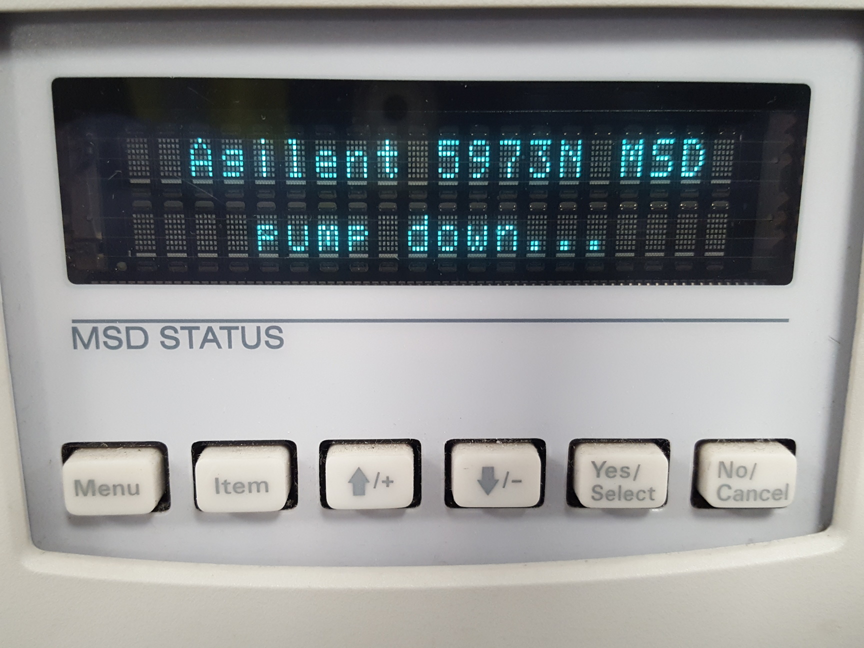 Image of Agilent 6890GC + 7683 Autosampler, & 5973 MSD + 59864B Gauge Controller Lab