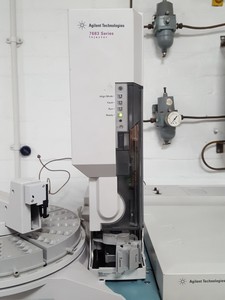 Thumbnail image of Agilent 6890GC + 7683 Autosampler, & 5973 MSD + 59864B Gauge Controller Lab