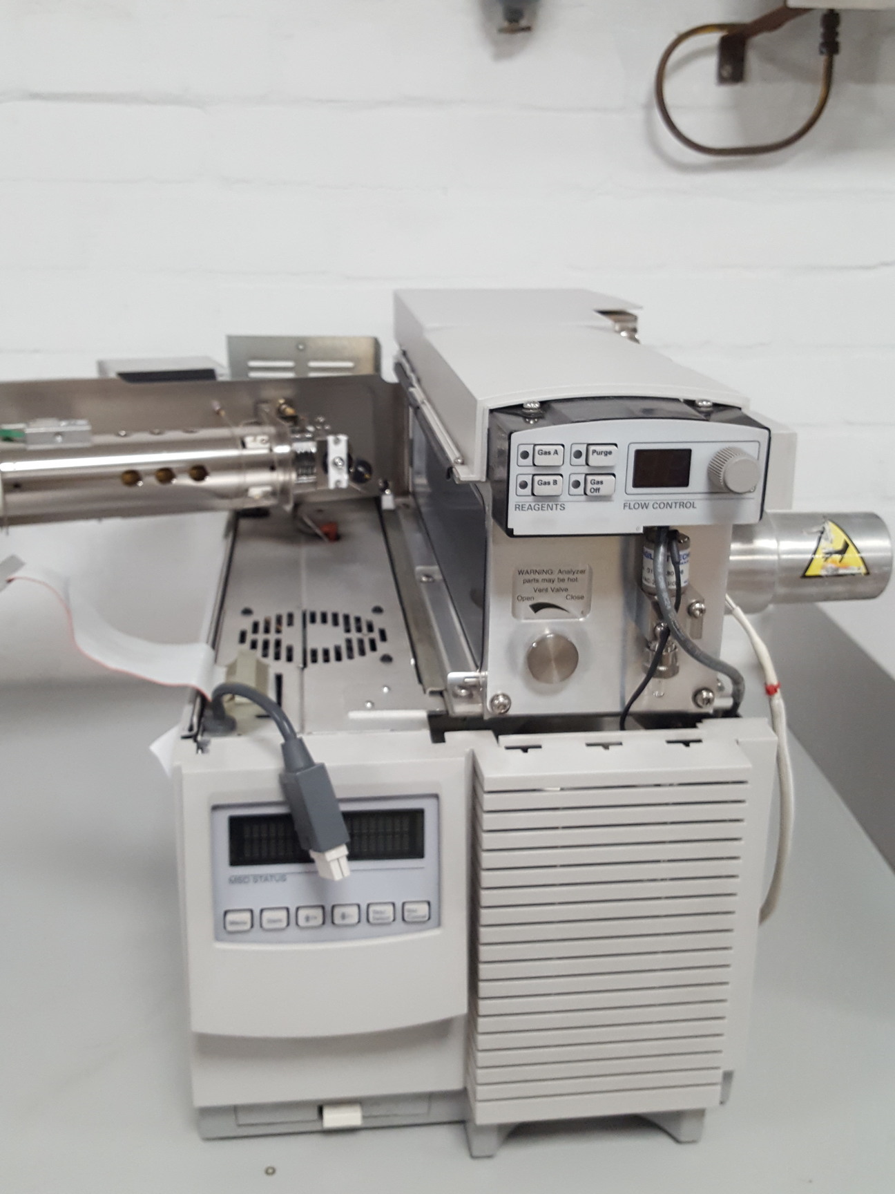 Image of Agilent 6890GC + 7683 Autosampler, & 5973 MSD + 59864B Gauge Controller Lab