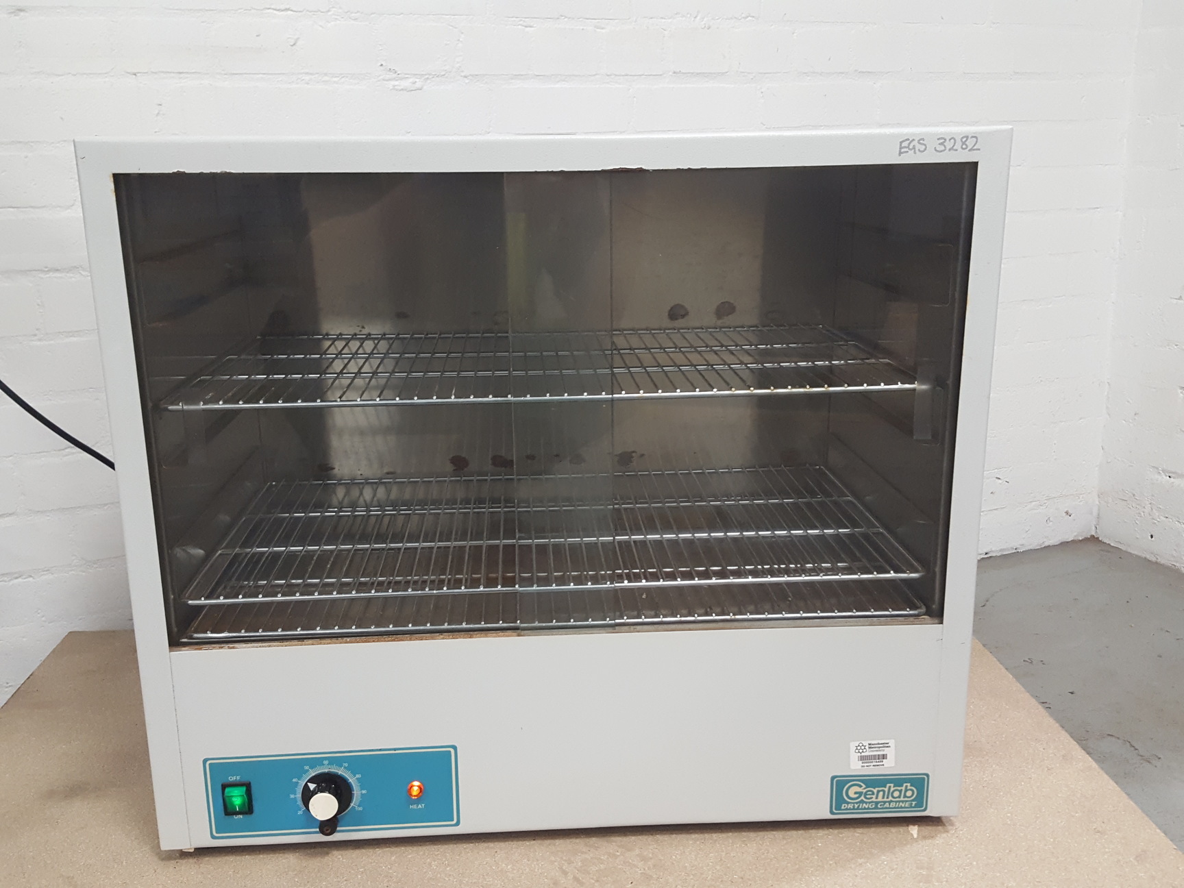 Image of Genlab IWC100 Insulated Drying Cabinet Lab Heating Warming Oven