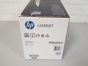 Thumbnail image of HP 504A CE250A Black Genuine LaserJet Toner Cartridge Printer Ink