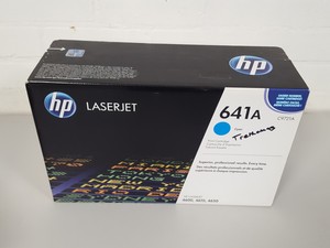Thumbnail image of 2x HP 641A (C97121A Cyan, C97122A Yellow) Toner Printer Ink Cartridges