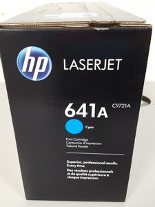 Thumbnail image of 2x HP 641A (C97121A Cyan, C97122A Yellow) Toner Printer Ink Cartridges