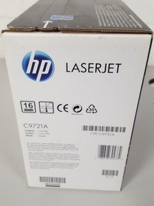 Thumbnail image of 2x HP 641A (C97121A Cyan, C97122A Yellow) Toner Printer Ink Cartridges