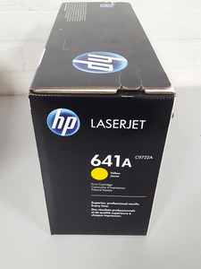 Thumbnail image of 2x HP 641A (C97121A Cyan, C97122A Yellow) Toner Printer Ink Cartridges