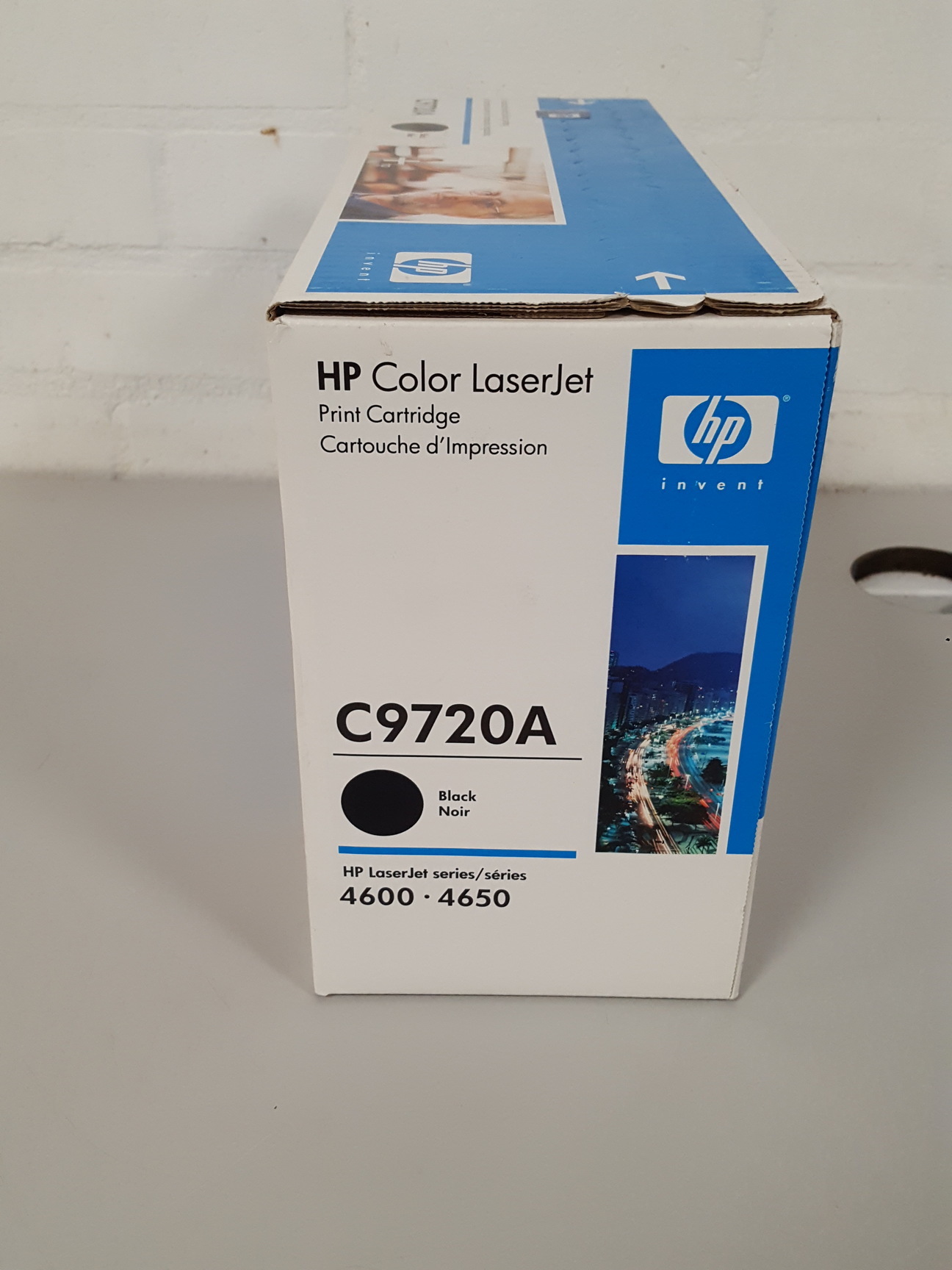Image of HP 641A (C9720A) Black Toner Printer Ink Cartridge
