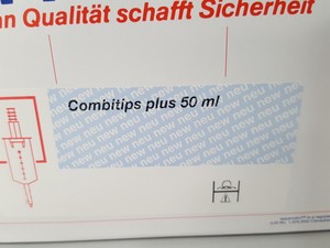Thumbnail image of 2x Boxes of Eppendorf CombiTips Plus 50ml Pipette Combi Tips Lab