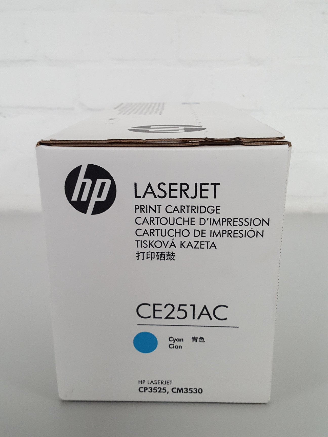 Image of HP LaserJet CE251AC Cyan Toner Cartridge Printer Ink