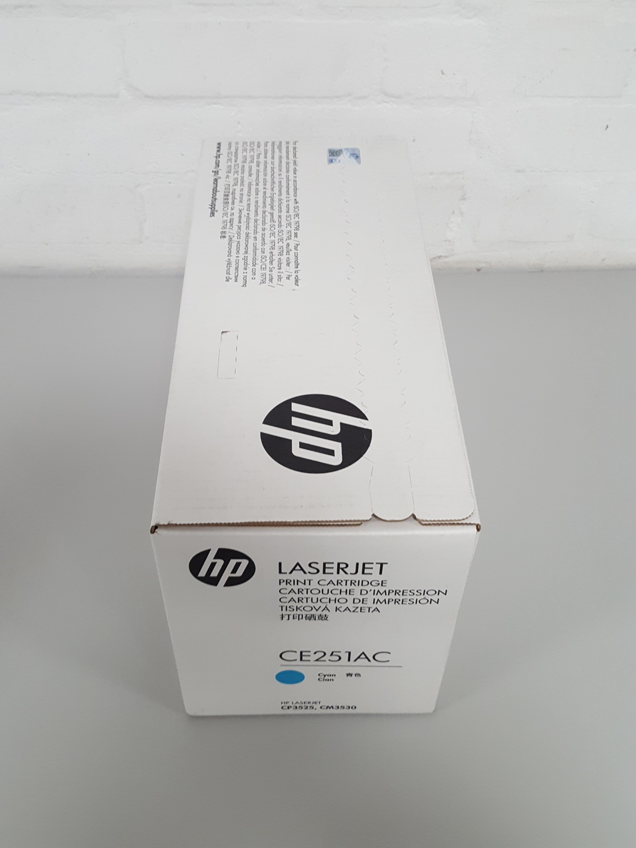 Image of HP LaserJet CE251AC Cyan Toner Cartridge Printer Ink