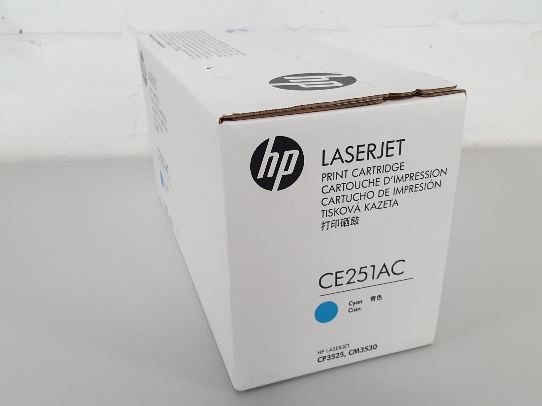 Image of HP LaserJet CE251AC Cyan Toner Cartridge Printer Ink