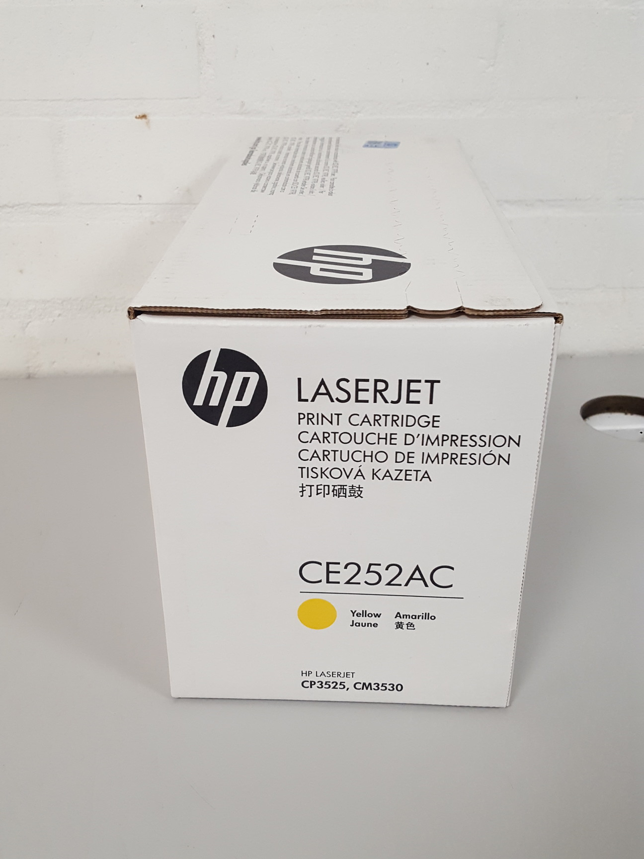 Image of HP 504A (CE252AC) Toner Cartridge Yellow Original LaserJet 