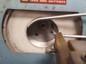 Thumbnail image of Caplin Capco Q-35 Cutting Machine Diamond Saw + Coolant Tank