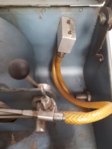 Thumbnail image of Caplin Capco Q-35 Cutting Machine Diamond Saw + Coolant Tank