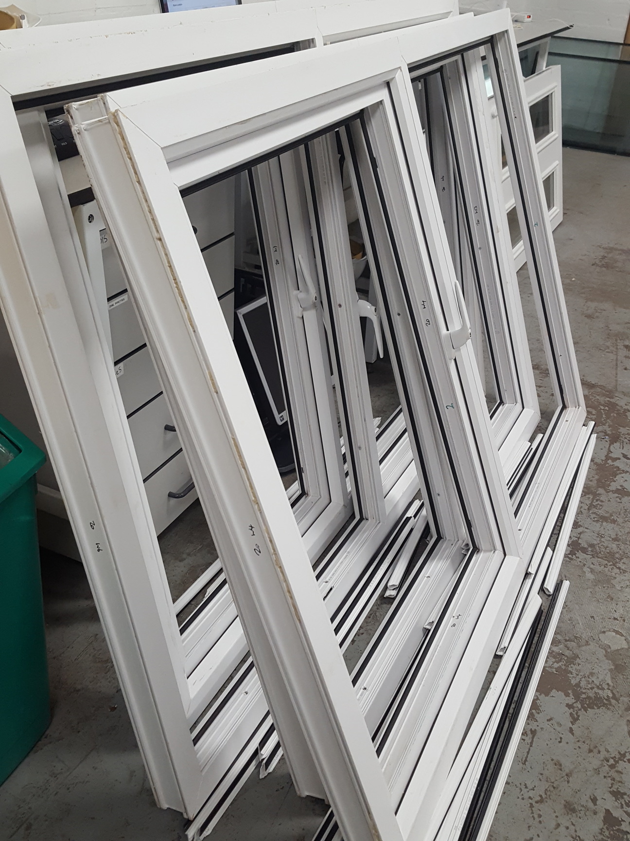 Image of 7x UPVC Windows & 1x UPVC Door With Glass