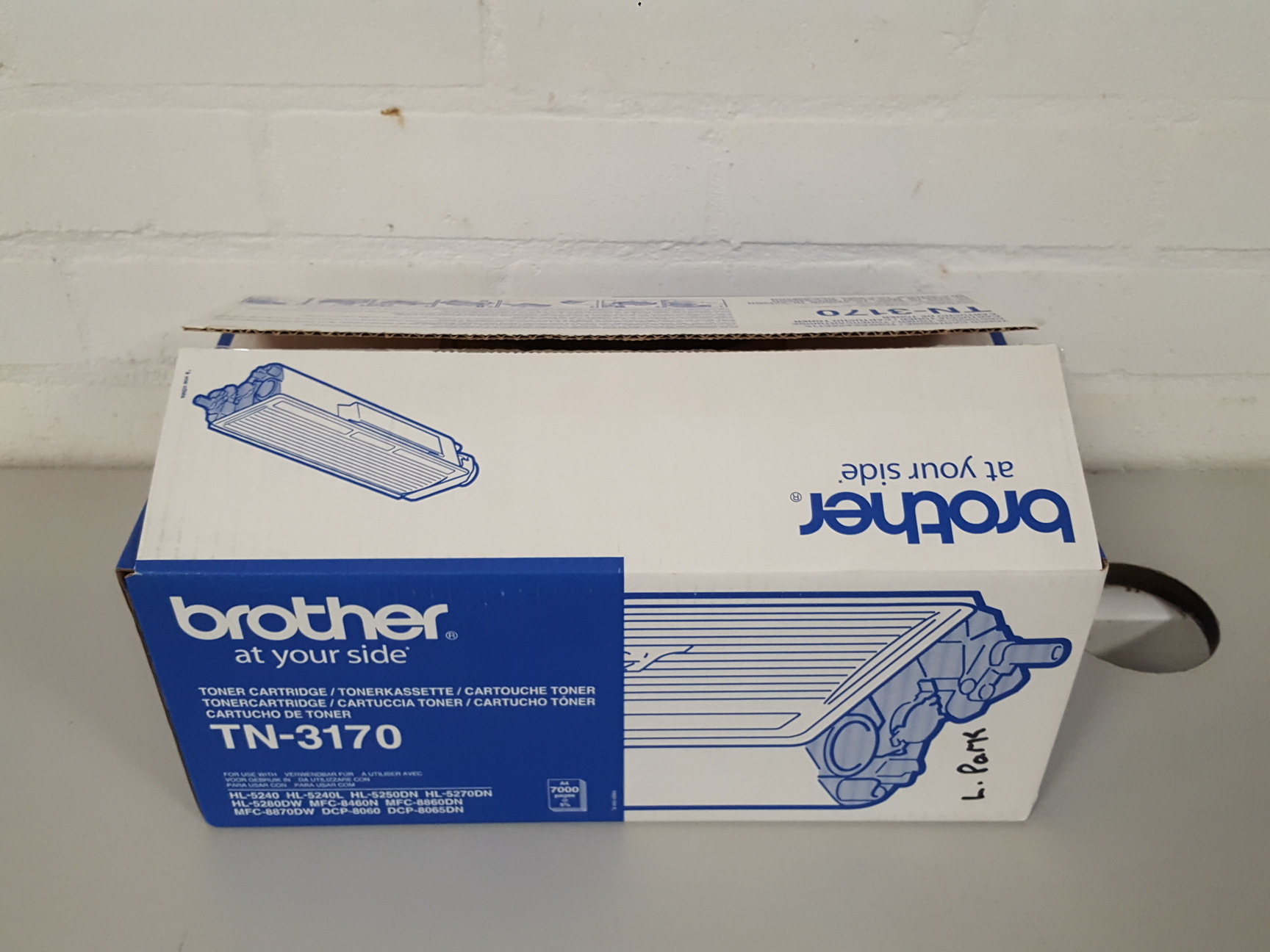 Image of Brother TN3170 Genuine Printer Ink Cartridges Toner & Cartridges
