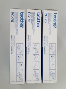 Thumbnail image of 3x Brother PC-75 Toner Printing Cartridge Printer Ink