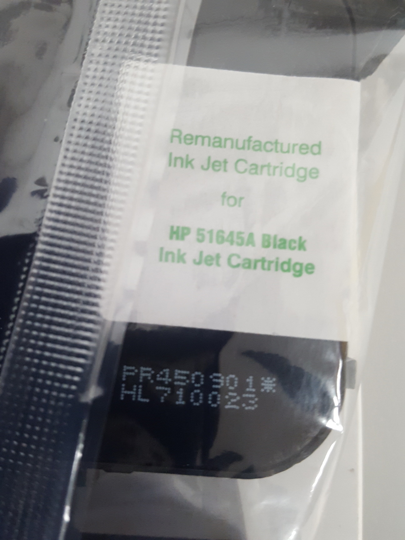 Image of 5x Re-Manufactured Toner Ink Cartridges for HP 51645A