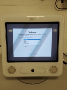 Thumbnail image of Apple eMac G4 All in One Desktop 1ghz PowerPC IT 