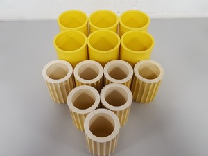Thumbnail image of 6x Sorvall PN00511 & 7 x Sorvall 443 Rotor Bucket Adapters Centrifuge Lab
