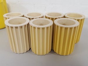 Thumbnail image of 6x Sorvall PN00511 & 7 x Sorvall 443 Rotor Bucket Adapters Centrifuge Lab