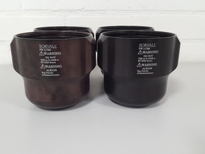 Thumbnail image of 4x Sorvall 11788 Centrifuge Rotor Buckets for H-1000B / RT-H250 750mL