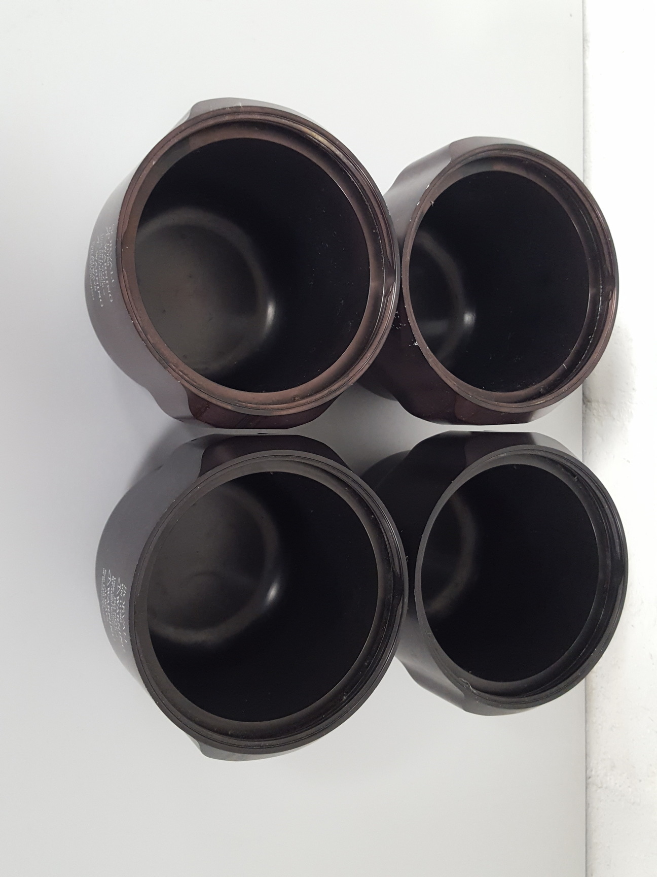 Image of 4x Sorvall 11788 Centrifuge Rotor Buckets for H-1000B / RT-H250 750mL