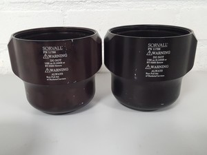 Thumbnail image of 4x Sorvall 11788 Centrifuge Rotor Buckets for H-1000B / RT-H250 750mL