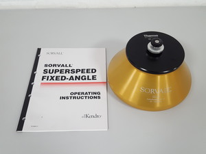 Thumbnail image of Sorvall SS-34 Fixed Angle Centrifige Rotor + User Manual Lab