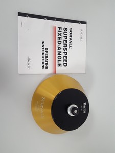 Thumbnail image of Sorvall SS-34 Fixed Angle Centrifige Rotor + User Manual Lab