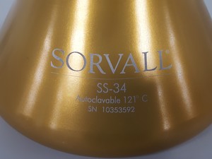 Thumbnail image of Sorvall SS-34 Fixed Angle Centrifige Rotor + User Manual Lab