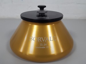 Thumbnail image of Sorvall SS-34 Fixed Angle Centrifige Rotor + User Manual Lab