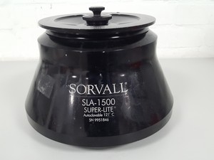 Thumbnail image of Sorvall SLA-1500 Super Lite Fixed Angle Centrifuge Rotor Ultracentrifuge Lab