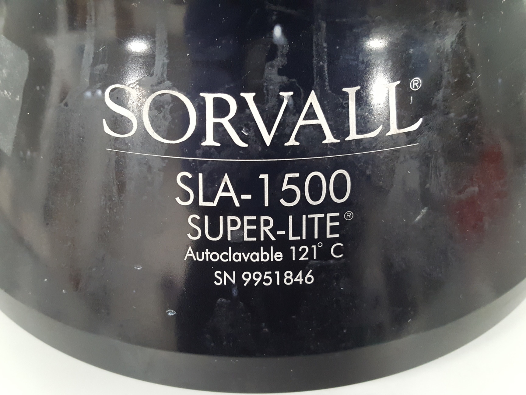 Image of Sorvall SLA-1500 Super Lite Fixed Angle Centrifuge Rotor Ultracentrifuge Lab