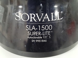 Thumbnail image of Sorvall SLA-1500 Super Lite Fixed Angle Centrifuge Rotor Ultracentrifuge Lab