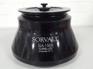 Thumbnail image of Sorvall SLA-1500 Super Lite Fixed Angle Centrifuge Rotor Ultracentrifuge Lab