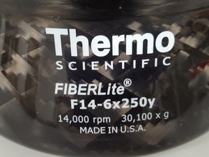 Thumbnail image of Thermo Scientific FiberLite F14-6x250y Fixed Angle Centrifuge Rotor Lab