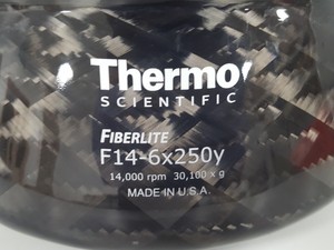 Thumbnail image of Thermo Scientific FiberLite F14-6x250y Centrifuge Rotor Lab