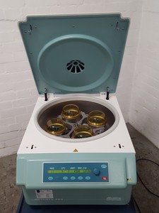 Thumbnail image of Hettich 5650 Rotanta 460 Centrifuge On Trolley + 4600RPM Bucket Rotor 5699 Lab