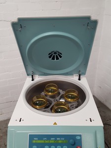 Thumbnail image of Hettich 5650 Rotanta 460 Centrifuge On Trolley + 4600RPM Bucket Rotor 5699 Lab