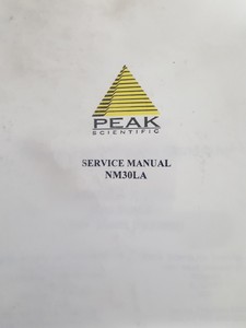 Thumbnail image of Peak Scientific NM30LA MS Nitrogen Generator Lab