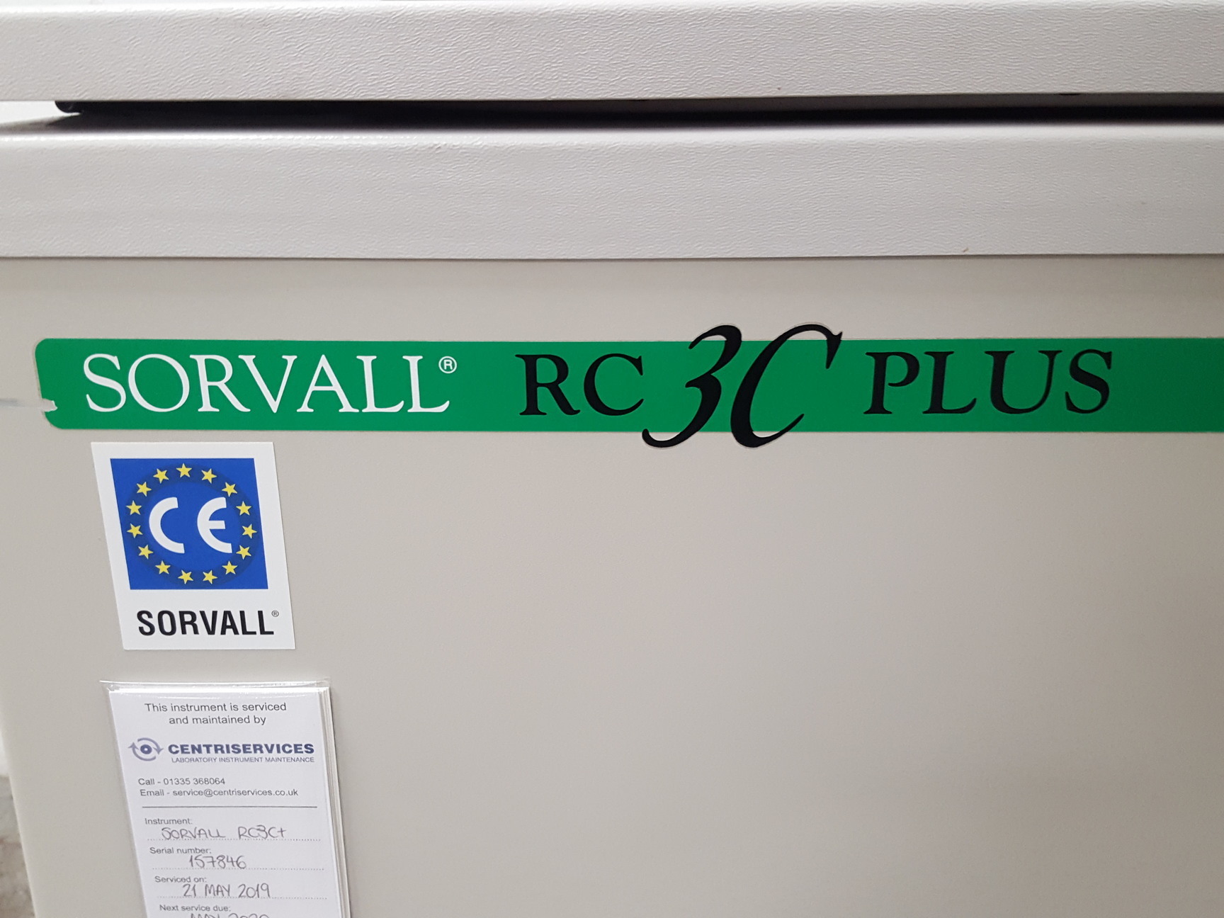Image of Sorvall RC-3C Plus Refrigerated Lab Centrifuge Ultracentrifuge Spares / Repairs