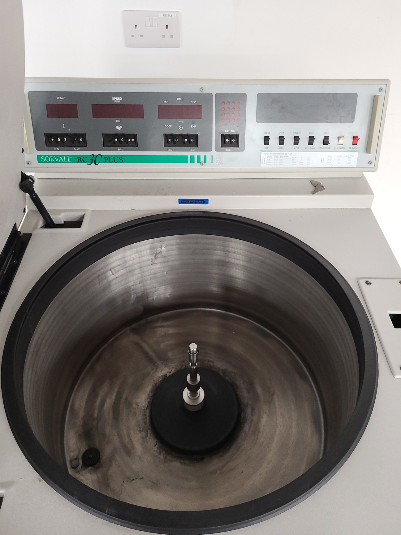 Image of Sorvall RC-3C Plus Refrigerated Lab Centrifuge Ultracentrifuge Spares / Repairs