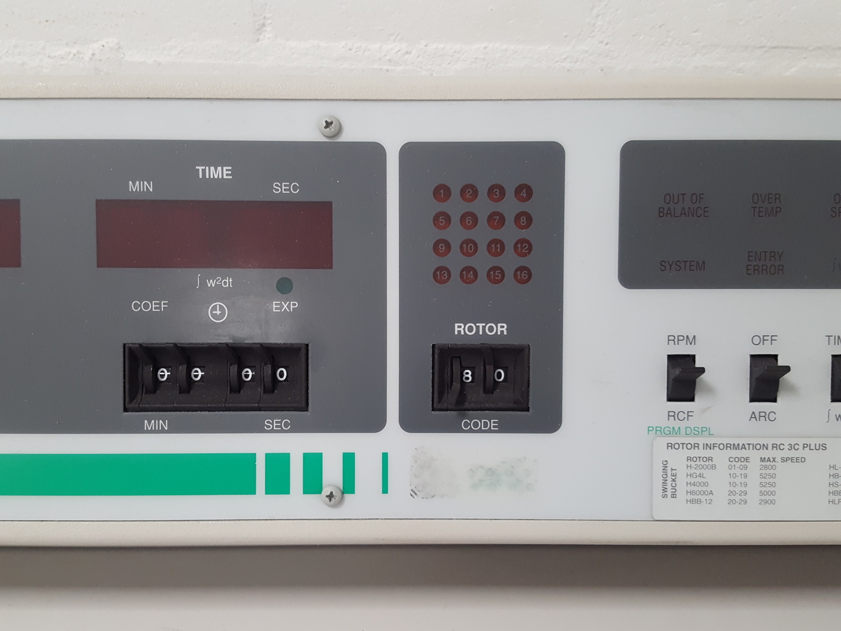 Image of Sorvall RC-3C Plus Refrigerated Lab Centrifuge Ultracentrifuge Spares / Repairs