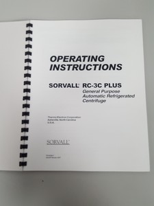 Thumbnail image of Sorvall RC-3C Plus Refrigerated Centrifuge Lab Spares / Repairs