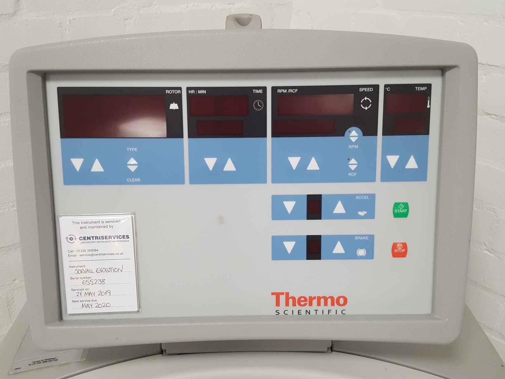 Image of Thermo Sorvall Evolution RC Superspeed Centrifuge 26000 RPM Lab
