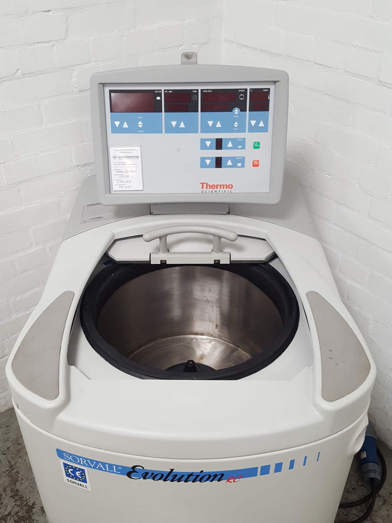 Image of Thermo Sorvall Evolution RC Superspeed Centrifuge 26000 RPM Lab