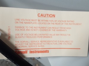 Thumbnail image of Thermo Sorvall Evolution RC Superspeed Centrifuge 26000 RPM Lab