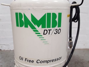 Thumbnail image of Bambi DT30 Oil Free Dental Laboratory Lab Air Compressor