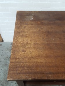 Thumbnail image of Vintage Engineering 2-Tier Wooden Table Workshop Furniture Lab